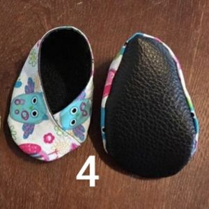 Owl baby kimono shoes
